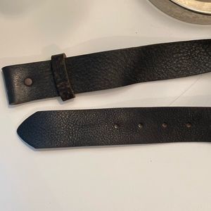 Harley Davidson HDMBT10836 Full Service Leather Interchangeable Belt Strap 32